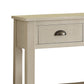 Wooden Console Table With 4 Drawers And 2 Shelves, Cream  By Benzara | Console Tables |  Modishstore  - 2