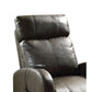 Faux Leather Recliner Chair With Power Lift And Side Pocket, Dark Brown  By Benzara | Chairs & Recliners |  Modishstore  - 3