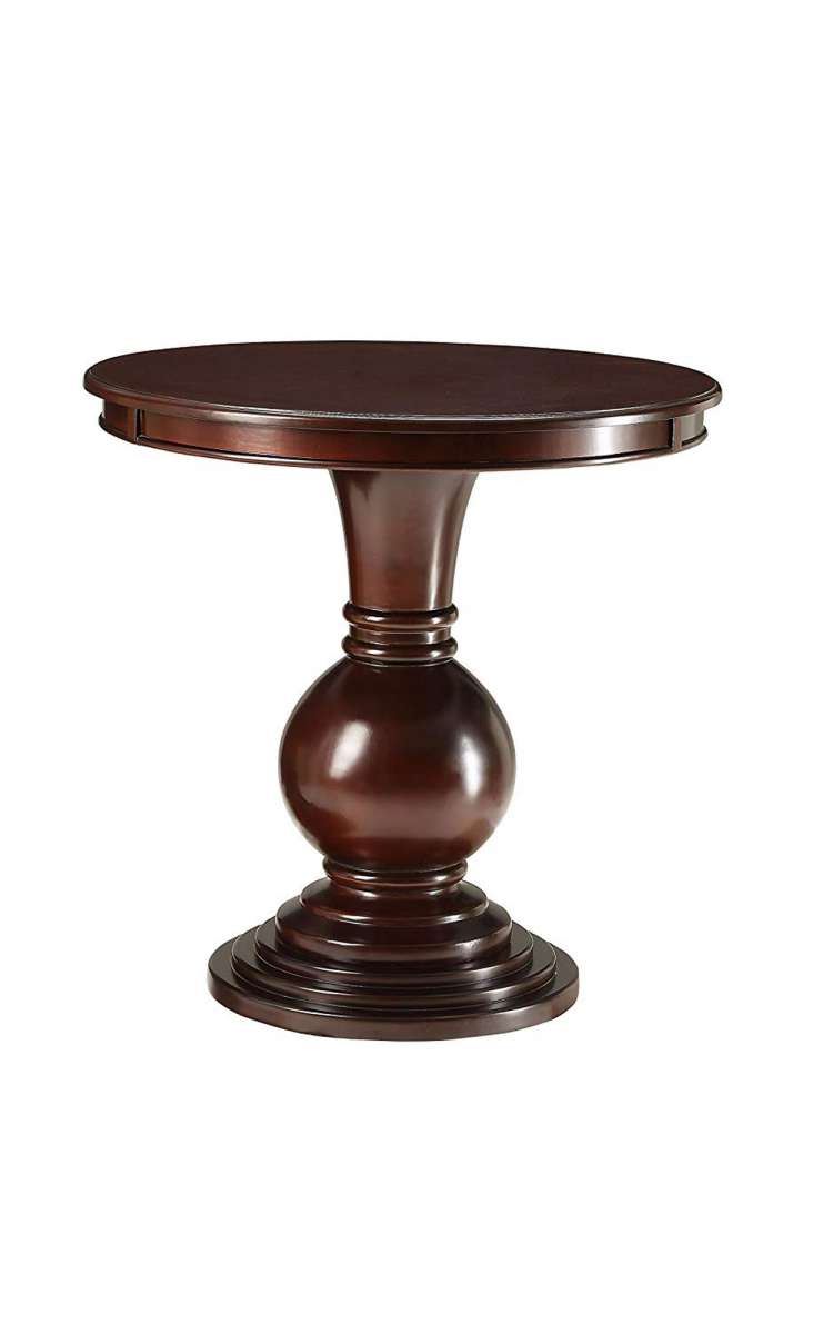Alyx Accent Table, Espresso  By Benzara | Side Tables |  Modishstore  - 2