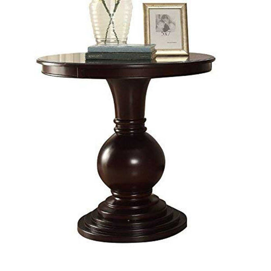 Alyx Accent Table, Espresso  By Benzara | Side Tables |  Modishstore 