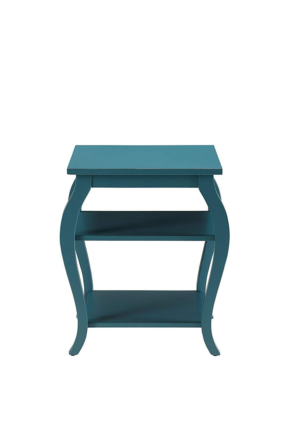 Becci End Table, Teal  By Benzara | Side Tables |  Modishstore  - 2