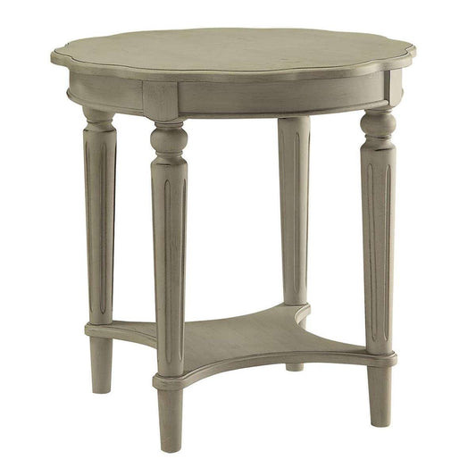 Fordon End Table, Antiqued Slate  By Benzara | Side Tables |  Modishstore 
