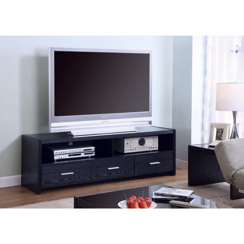 Mesmerizing Black Tv Console With Storage  By Benzara | TV Stands |  Modishstore 