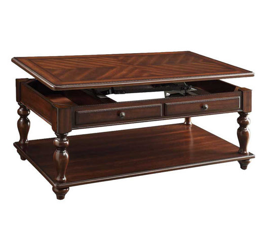 Stunning Coffee Table With Lift Top, Walnut Brown  By Benzara | Coffee Tables |  Modishstore 