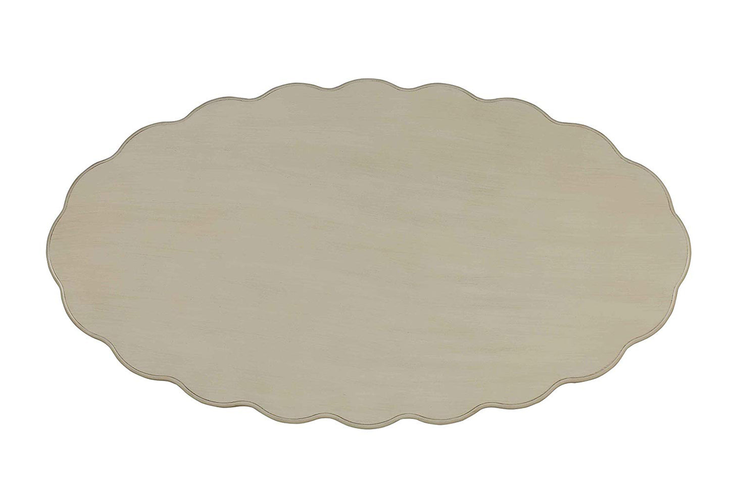 Conventional Coffee Table, Antique White By Benzara | Coffee Tables | Modishstore - 3