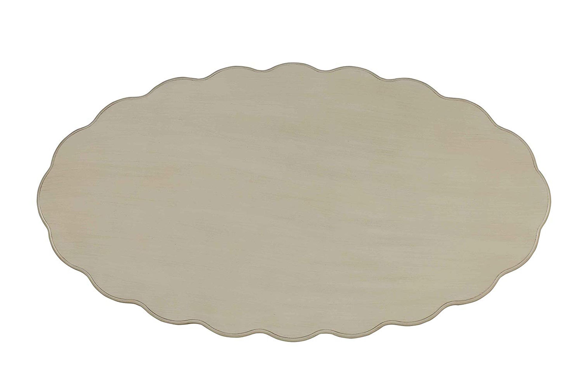 Conventional Coffee Table, Antique White By Benzara | Coffee Tables | Modishstore - 3