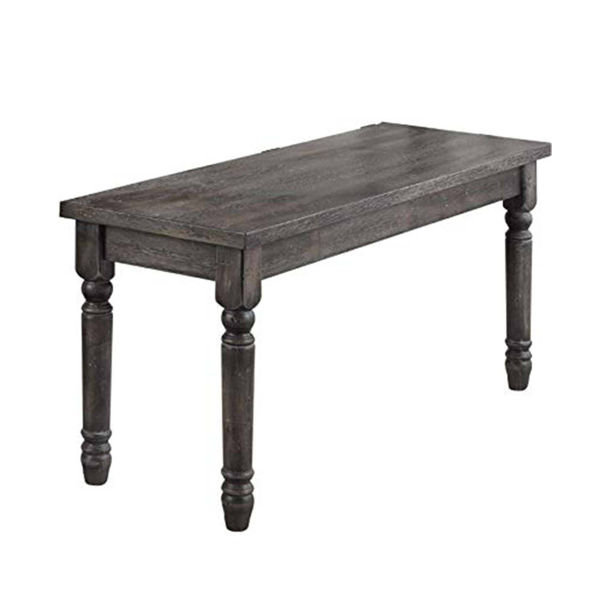 Weathered Lookinhg Dining Table, Gray  By Benzara | Dining Tables |  Modishstore 