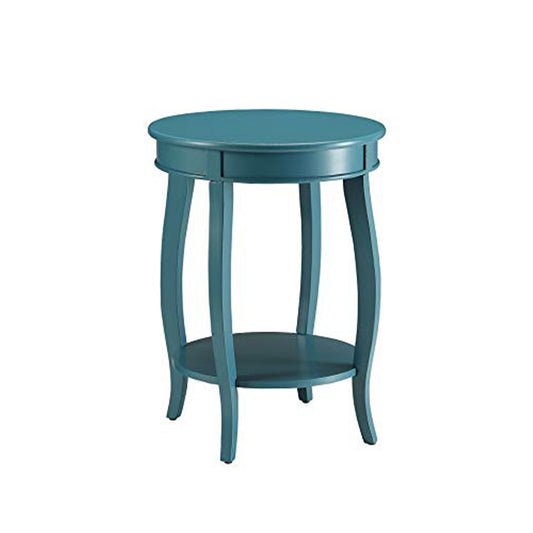 Affiable Side Table, Teal Blue  By Benzara | Side Tables |  Modishstore 