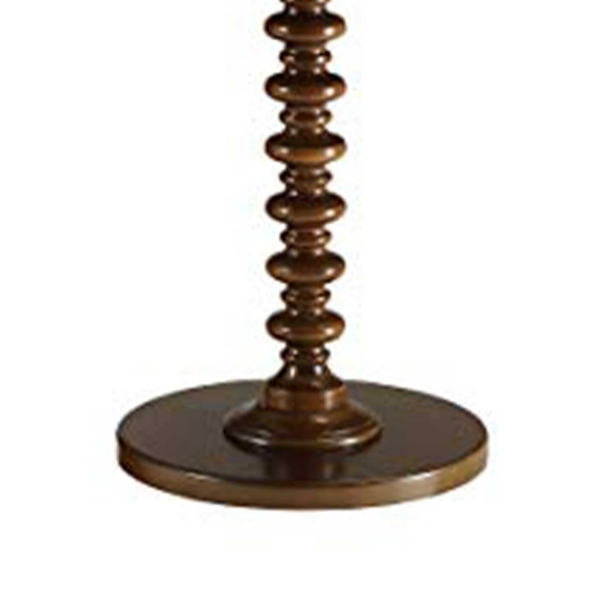 Astonishing Side Table With Round Top, Walnut  By Benzara | Side Tables |  Modishstore  - 2