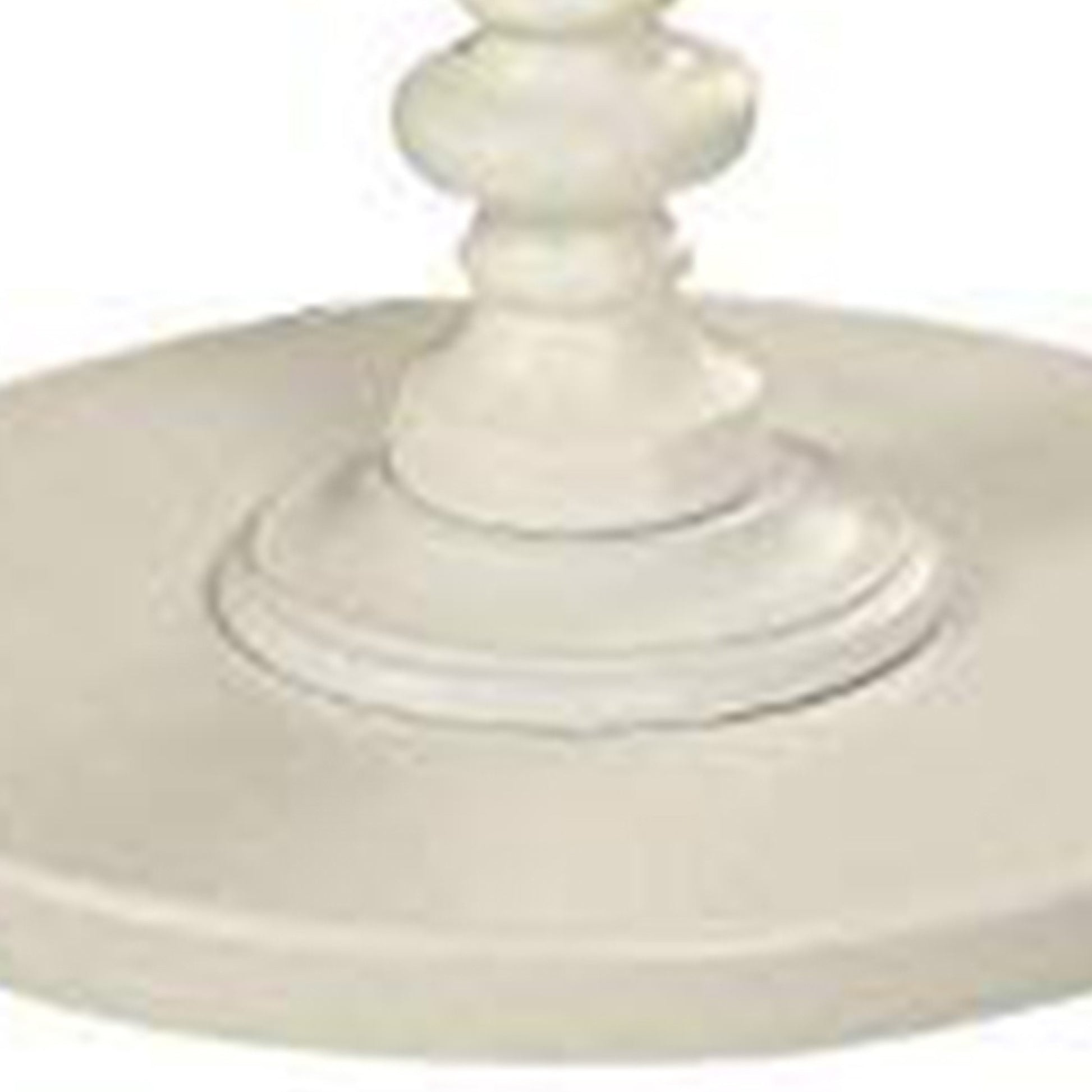 22 Inch Round Wooden Side Table With Turned Base, White  By Benzara | Side Tables |  Modishstore  - 6