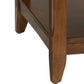 Smart Looking Side Table, Walnut Brown By Benzara | Side Tables | Modishstore - 4