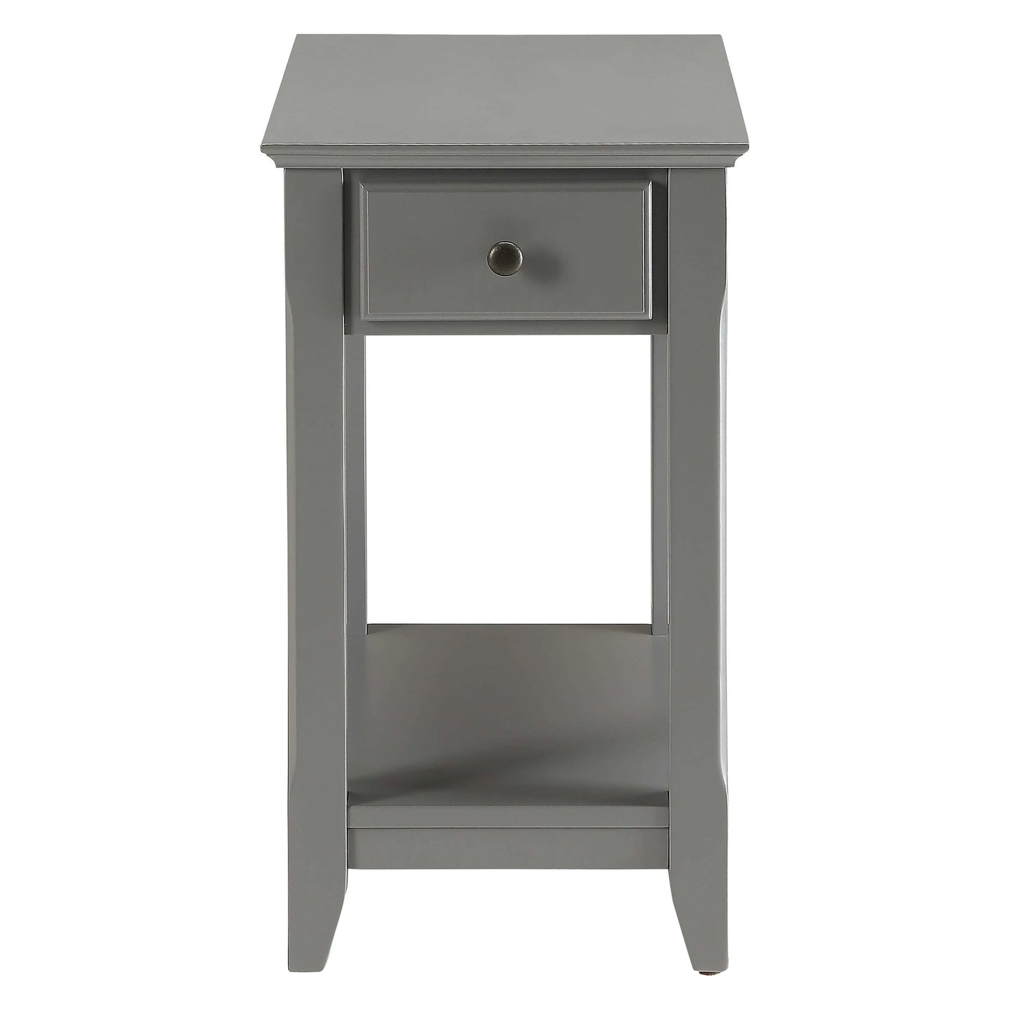 Astonishing Side Table, Gray  By Benzara | Side Tables |  Modishstore 