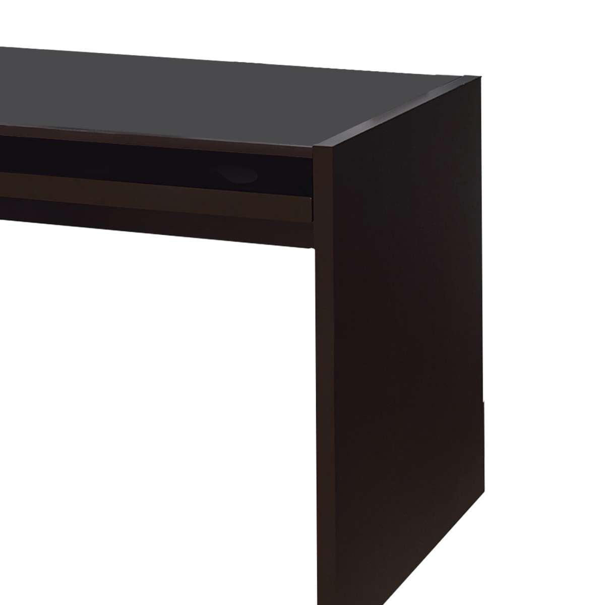 Contemporary Connect-It Computer Desk, Brown  By Benzara | Desks |  Modishstore  - 3