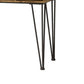 Mid Century Modern Wooden Writing Desk And 1 Drawer, Brown  By Benzara | Desks |  Modishstore  - 4