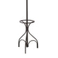 Metal Coat Rack With Umbrella Stand, Black By Benzara | Coat Racks | Modishstore - 3
