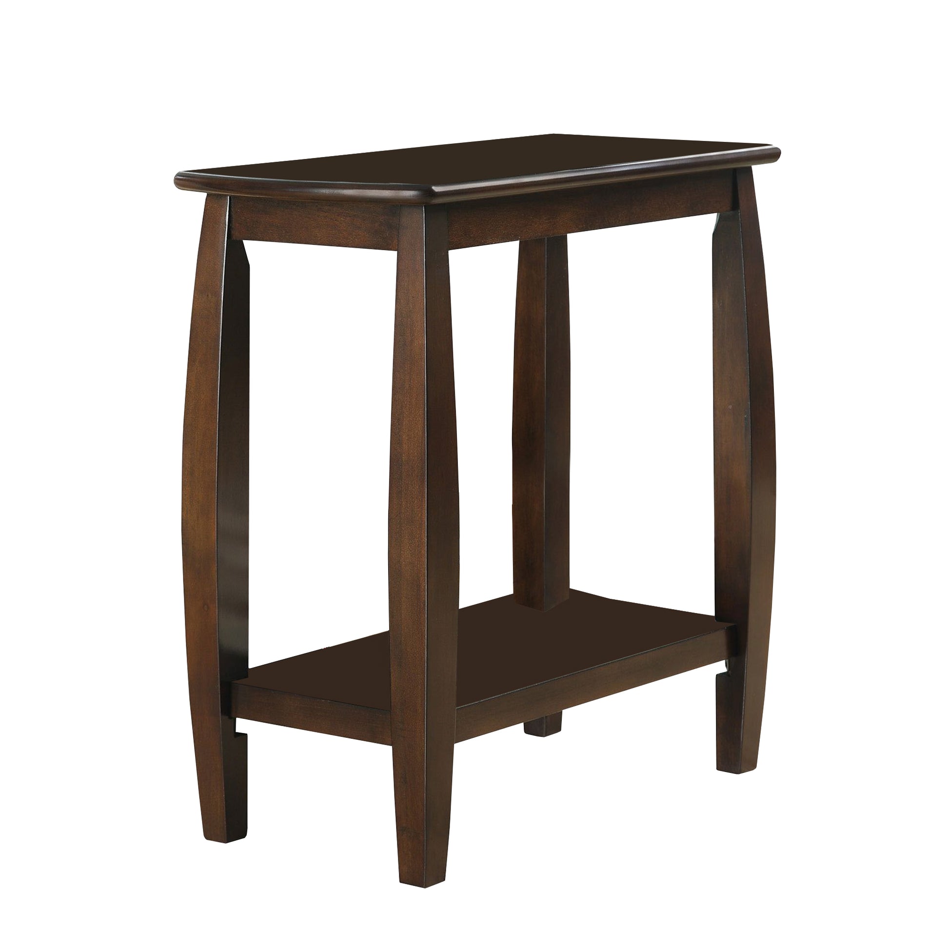 Elegant Wooden Chair Side Table, Brown By Benzara | Side Tables | Modishstore - 5