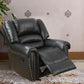 Bonded Leather & Plywood Recliner/Glider, Black By Benzara | Chairs & Recliners |  Modishstore 
