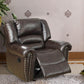 Bonded Leather & Plywood Recliner/Glider, Brown By Benzara | Chairs & Recliners |  Modishstore 