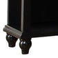 Wood Night Stand With Drawer, Black By Benzara | Nightstands | Modishstore - 3
