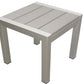 Outdoor Side Table, Gray  By Benzara | Outdoor Tables |  Modishstore  - 2