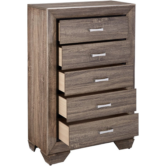 Country Chest, Natural Oak Brown By Benzara | Drawers |  Modishstore 