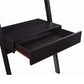 Ladder Desk With One Drawer, Cappuccino  By Benzara | Desks |  Modishstore  - 6