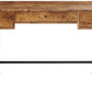 Writing Desk-3 Drawer, Antique Brown  By Benzara | Desks |  Modishstore  - 3