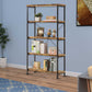 Bookcase With 4 Open Shelves  By Benzara | Bookcases |  Modishstore  - 2