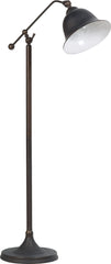 Suave Floor Lamp, Dark Bronze By Benzara