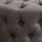 Contemporary Ottoman, Gray By Benzara | Ottomans |  Modishstore  - 5