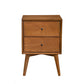 Mahogany Wood Nightstand By Benzara | Nightstands |  Modishstore 