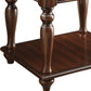 Wooden End Table With 1 Drawer And 1 Bottom Shelf, Walnut Brown By Benzara | End Tables | Modishstore - 2