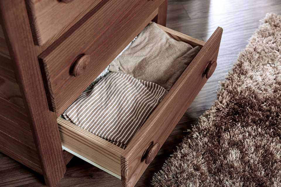 Wooden 4 Drawers Media Chest With 1 Top Shelf In Mahogany Finish, Brown By Benzara | Drawers |  Modishstore  - 2