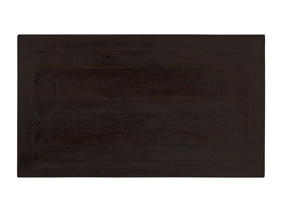 Wooden Coffee Table With Two Drawers, Espresso Brown By Benzara | Coffee Tables |  Modishstore  - 3