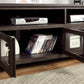 60" Wooden Tv Stand With 2 Cabinets And 2 Open Shelves In Brown  By Benzara | TV Stands |  Modishstore  - 3