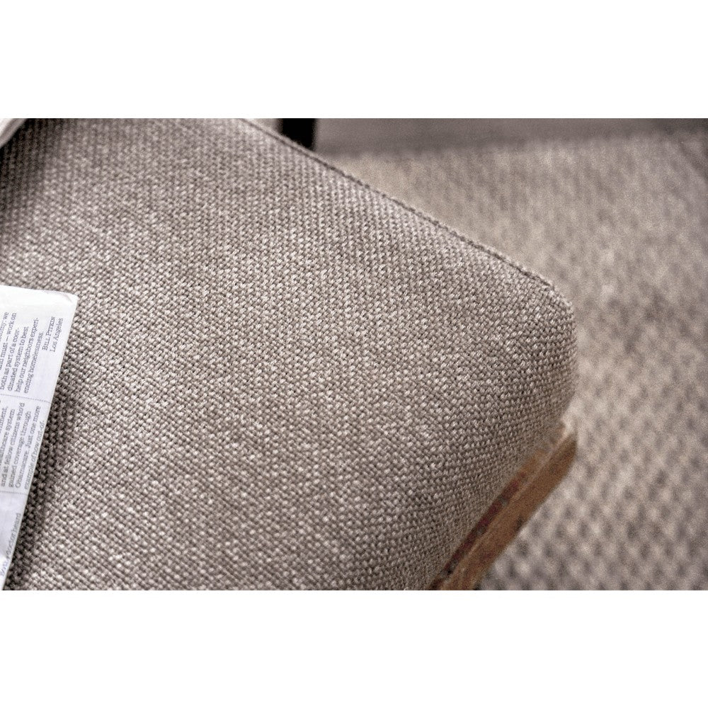 Fabric Upholstered Accent Chair, In Brown And Black By Benzara | Accent Chairs |  Modishstore  - 3