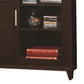 Modern & Minimal Style Tv Console With Multi Shelves & Drawers, Cappuccino Brown  By Benzara | TV Stands |  Modishstore  - 5