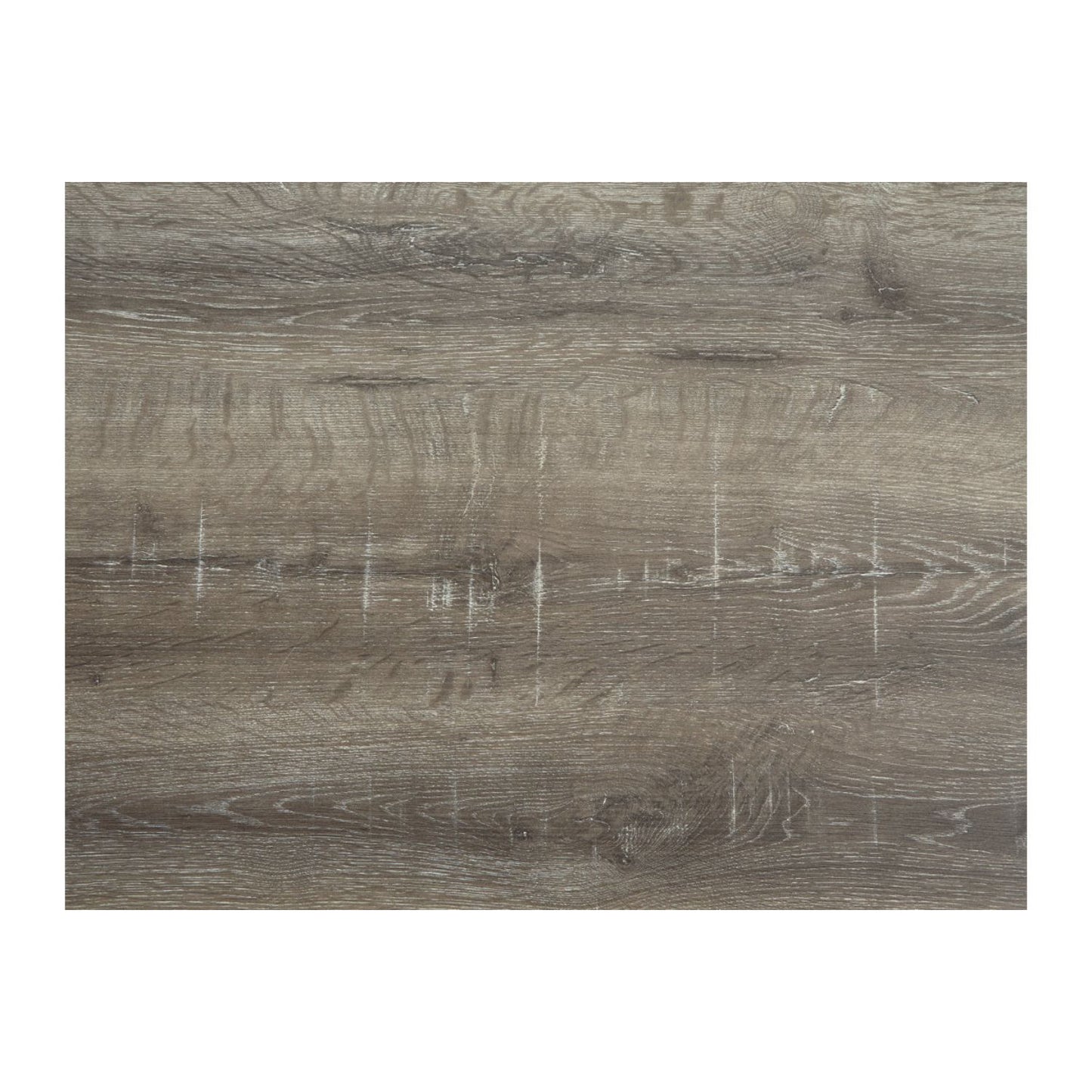 Wooden Table Set With Sturdy Metal Base, Set Of Three, Gray And Brown By Benzara | Accent Tables | Modishstore - 4