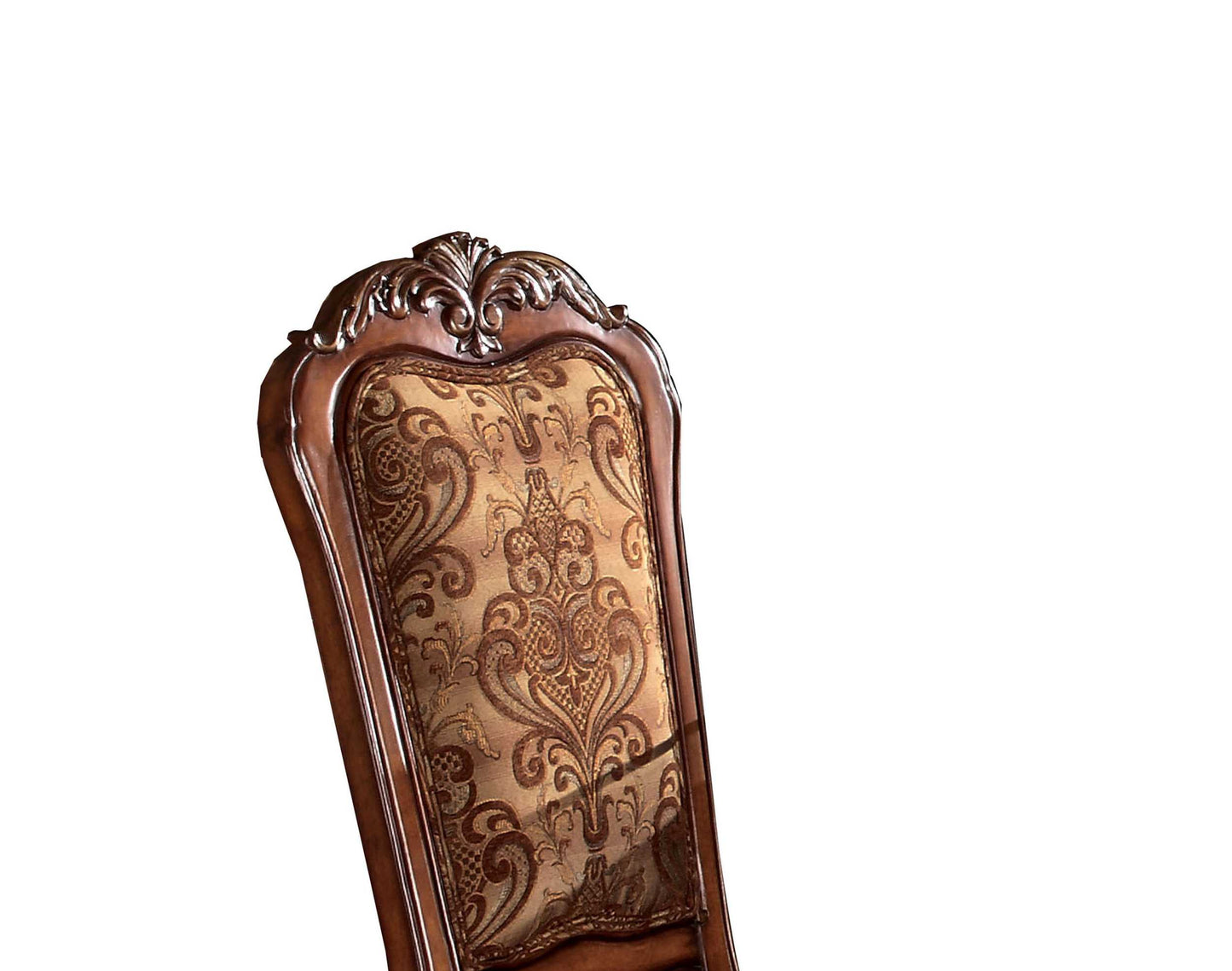 Leatherette Side Chair With Claw Legs, Set Of 2, Brown By Benzara | Accent Chairs |  Modishstore  - 2