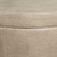 Faux Leather Upholstered Wooden Ottoman With Lift Off Lid Storage, Brown By Benzara | Ottomans |  Modishstore  - 3