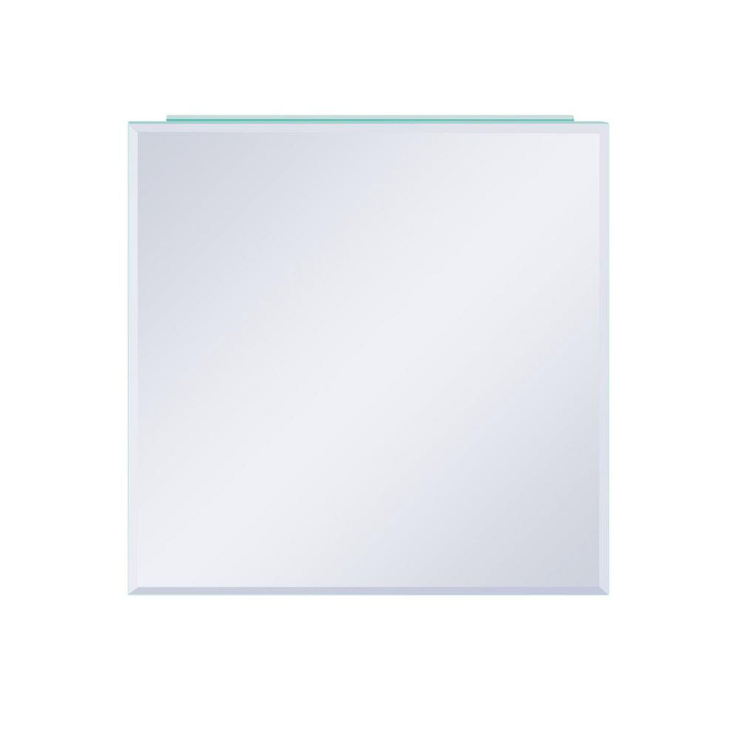 Wood And Mirror End Table With One Shelf, Clear And Black By Benzara | Side Tables |  Modishstore  - 4