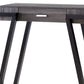 Wooden Console Table With Angled Leg Support And Drawer,Black And Gray By Benzara | Console Tables |  Modishstore  - 4