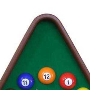 Pool Theme Triangular Shape Plastic Clock, Multicolor By Benzara | Clocks |  Modishstore  - 2