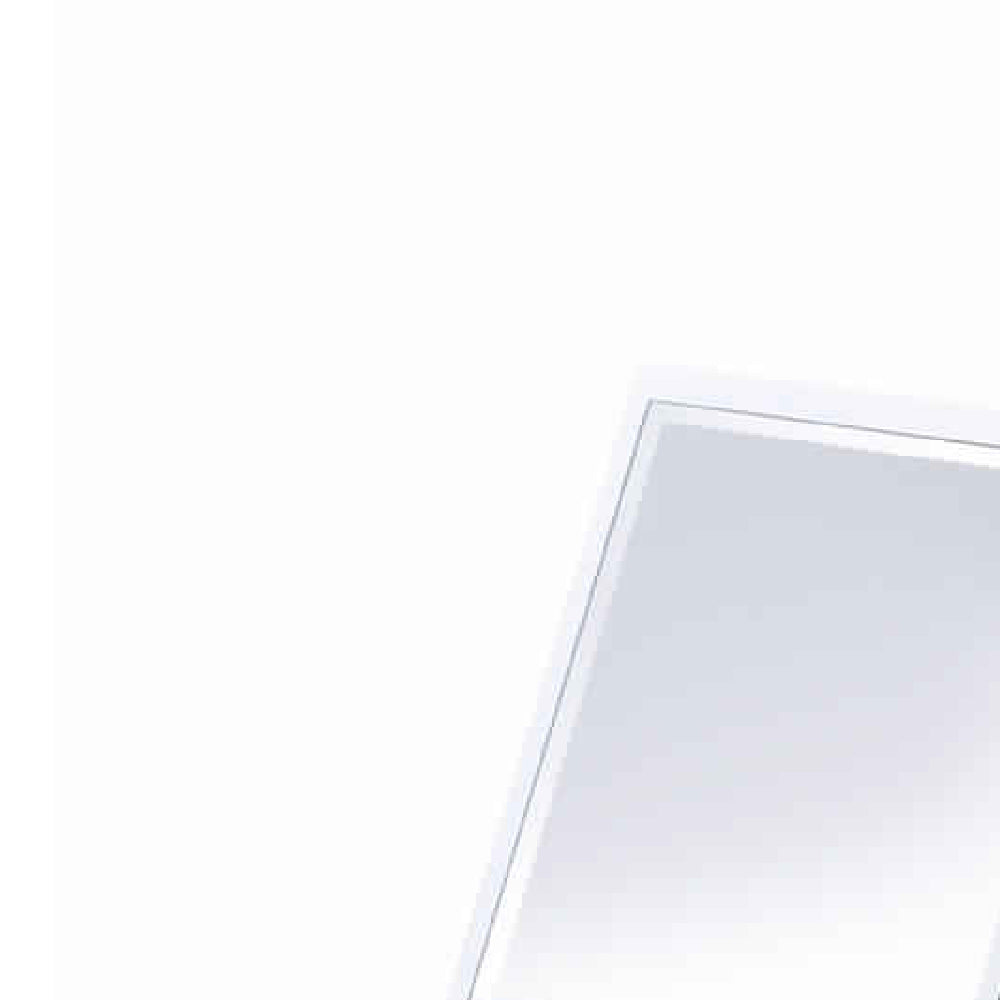 Square Makeup Mirror With Wooden Pedestal Base, White And Silver By Benzara | Mirrors |  Modishstore  - 4