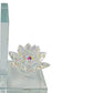 Glass Made Lotus Statuette Bookend, Pair Of 2, Clear By Benzara | Bookends |  Modishstore  - 3