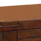 Square Shaped End Table With Open Bottom Shelf, Brown By Benzara | Side Tables |  Modishstore  - 2