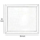 Wooden Framed Mirror With Rectangular Shape, Silver And White By Benzara | Mirrors |  Modishstore  - 2