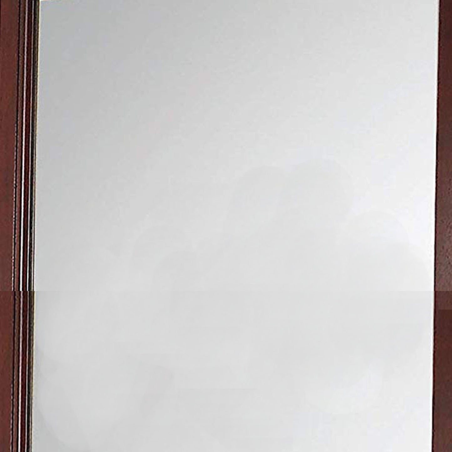 Transitional Style Mirror With Raised Wooden Frame, Brown And Silver By Benzara | Mirrors |  Modishstore  - 3