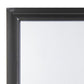 Contemporary Style Wooden Mirror With Raised Frame, Black By Benzara | Mirrors |  Modishstore  - 2