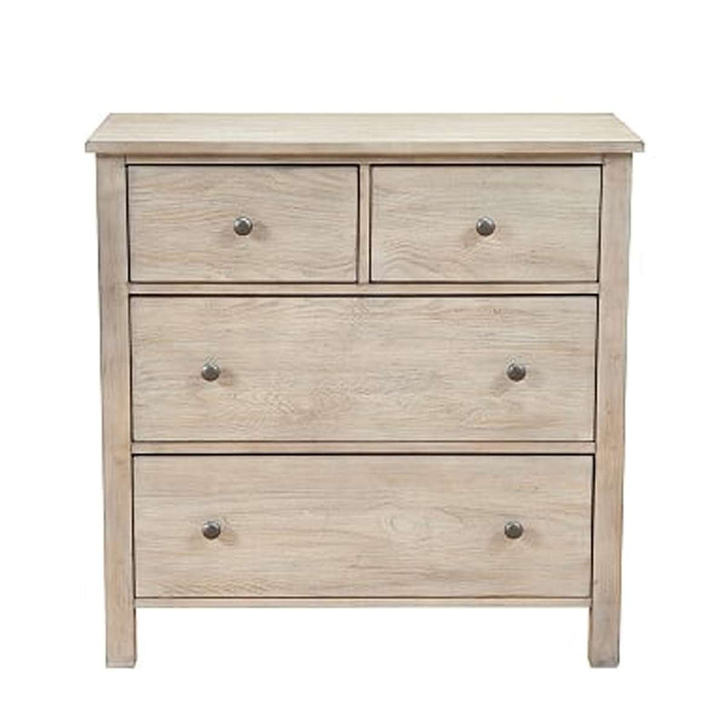 4 Drawer Transitional Style Chest With Wood Grain Details, Gray By Benzara | Drawers |  Modishstore 